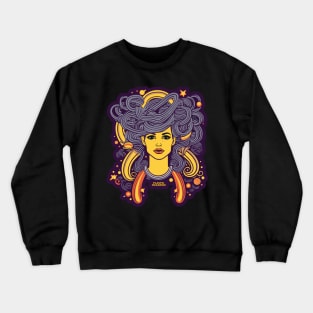 Plastic Macaroni Boho Trippy Hippy Rigatoni Crewneck Sweatshirt